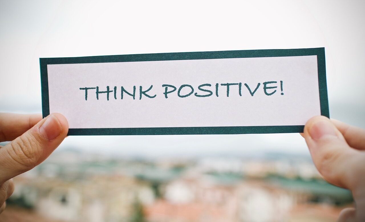 Pensée positive étiquette